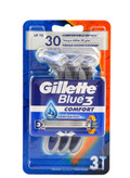 خود تراش ژیلت مدل Blue3 Comfort بسته 3 عددی