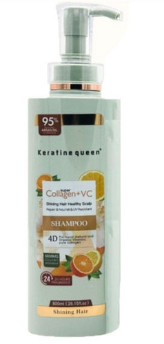 شامپو کراتین کویین حاوی کلاژن و ویتامین Ketarine Queen C
