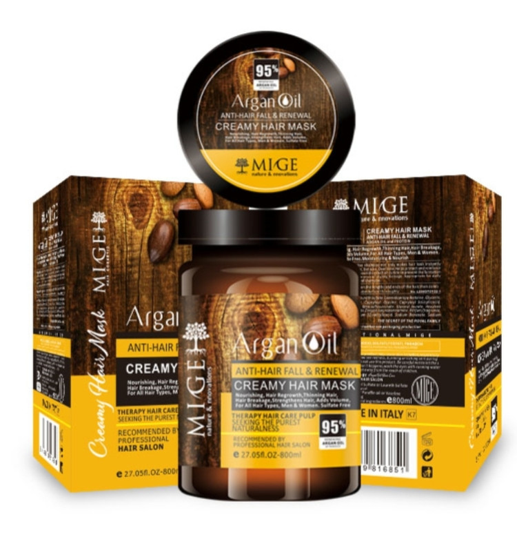 ماسک مو آرگان میگ Mige Argan Oil Hair Mask