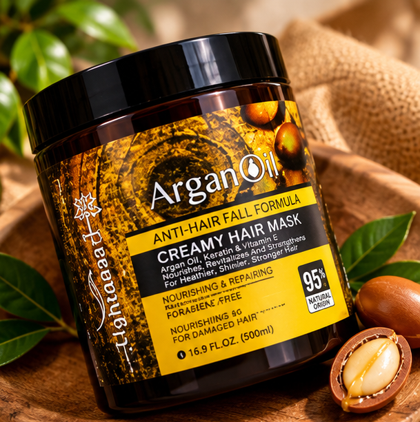 ماسک مو روغن آرگان لایتنس Argan oil حجم ۱۰۰۰ میلی لیتر