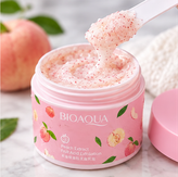 اسکراب لایه بردار صورت و بدن هلو بیوآکوا BIOAQUA
