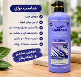 شامپو موی چرب لایتنس Lightness مدل OIL CONTROL حجم 900 میلی لیتر